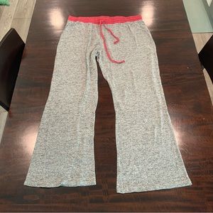 Grayson/Threads Sleepwear Red and Grey Pajama Pants XL